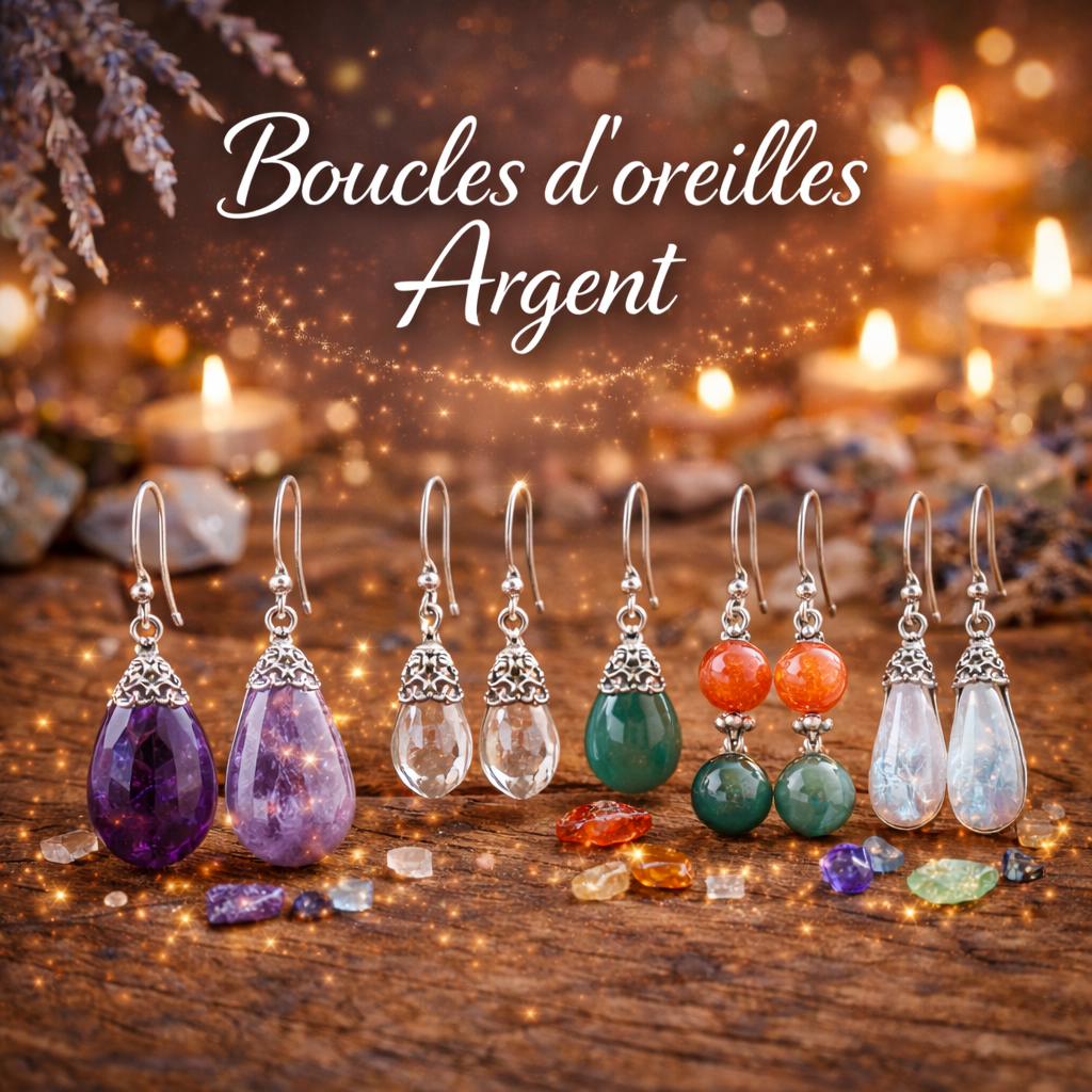 Boucles d'oreilles Argent
